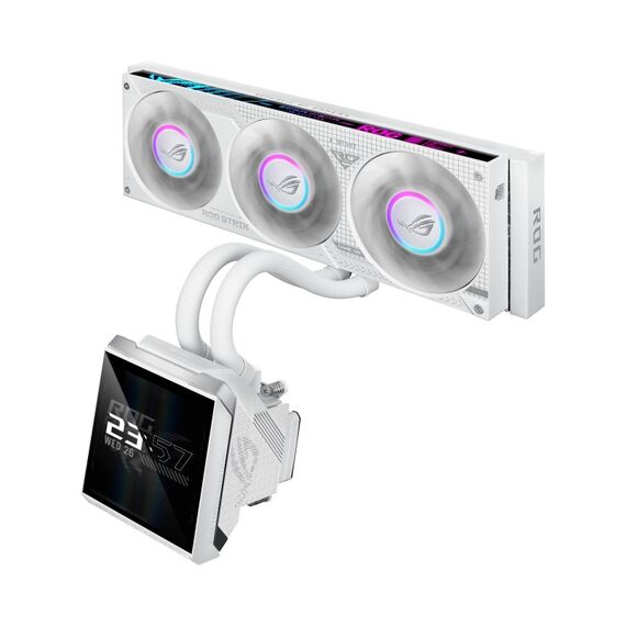 ASUS ROG STRIX SLC IV 360 ARGB LCD WHT Prozessor All-in-One-Flüssigkeitskühler 12 cm Weiß 1 Stück(e), 3 image