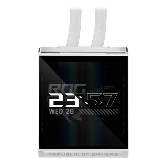 ASUS ROG STRIX SLC IV 360 ARGB LCD WHT Prozessor All-in-One-Flüssigkeitskühler 12 cm Weiß 1 Stück(e), 6 image