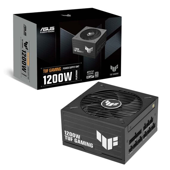 ASUS TUF-GAMING-1200P Netzteil 1200 W 20+4 pin ATX ATX Schwarz, 7 image