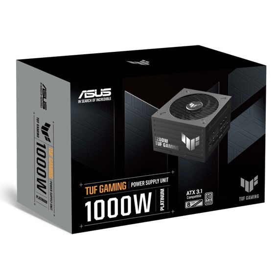 ASUS TUF-GAMING-1000P Netzteil 1000 W 20+4 pin ATX ATX Schwarz, 6 image