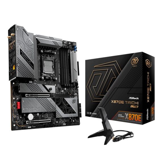 Asrock 90-MXBPA0-A0UAYZ Motherboard AMD X870 Sockel AM5 Erweitertes ATX