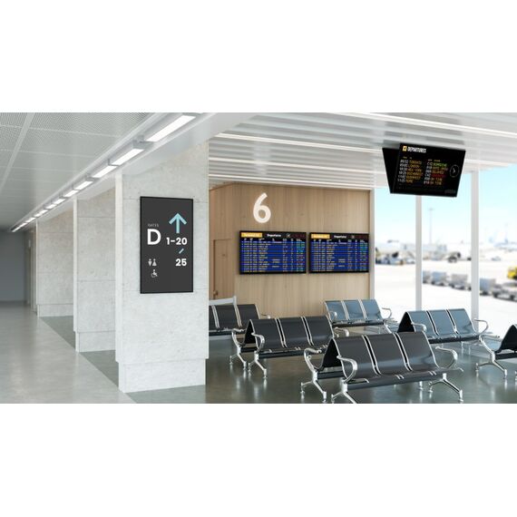 Sony BZ30P Digital Signage Flachbildschirm 165,1 cm (65") LED WLAN 400 cd/m² 4K Ultra HD Schwarz Android 24/7, 12 image
