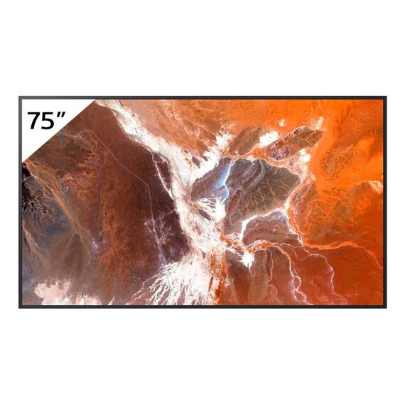 Sony BZ30P Digital Signage Flachbildschirm 190,5 cm (75") LED WLAN 400 cd/m² 4K Ultra HD Schwarz Android 24/7