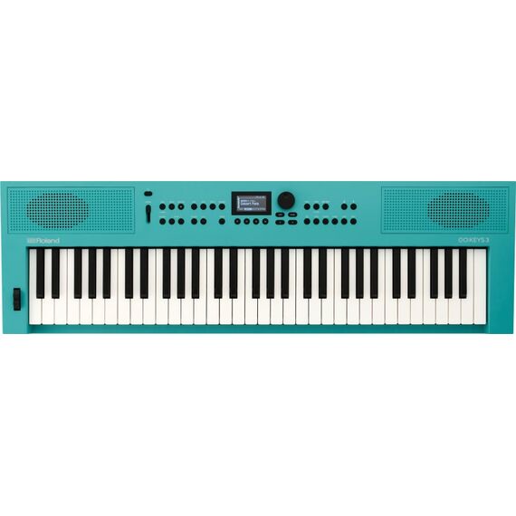 Roland GO:KEYS 3 MIDI-Tastatur 61 Schlüssel USB/Bluetooth Türkis, Farbe: Türkis