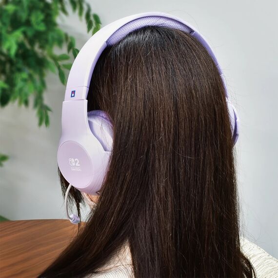 Hori Gaming Headset Cozy Lavender Kopfhörer Kabelgebunden Kopfband Violett, 2 image