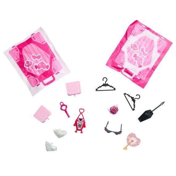 Monster High Skulltimate Secrets Gore-geous Oasis Spielset, Draculaura-Puppe und Zubehörteile, 5 image