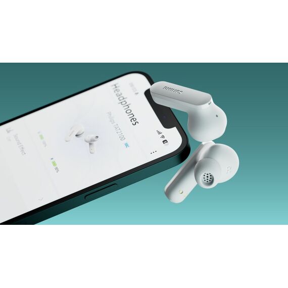 Philips TAT2100 Kopfhörer True Wireless Stereo (TWS) im Ohr Anrufe/Musik Bluetooth Weiß, 4 image