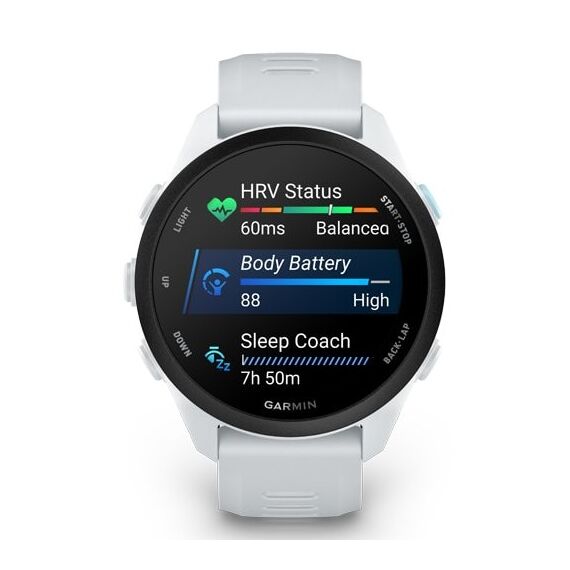 Garmin Forerunner 170 3,05 cm (1.2") AMOLED 30 mm Digital 390 x 390 Pixel Touchscreen Weiß GPS, 4 image
