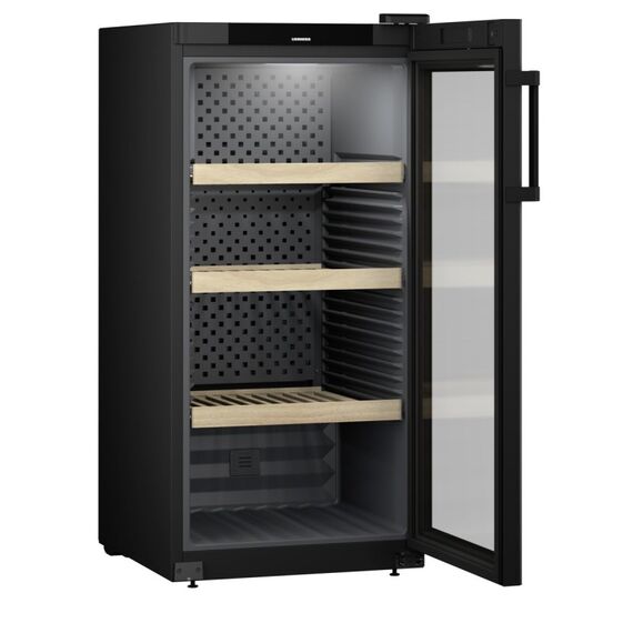 Liebherr WPbl 4201 Thermoelektrische Weinkühler Freistehend Schwarz 141 Flasche(n), 4 image