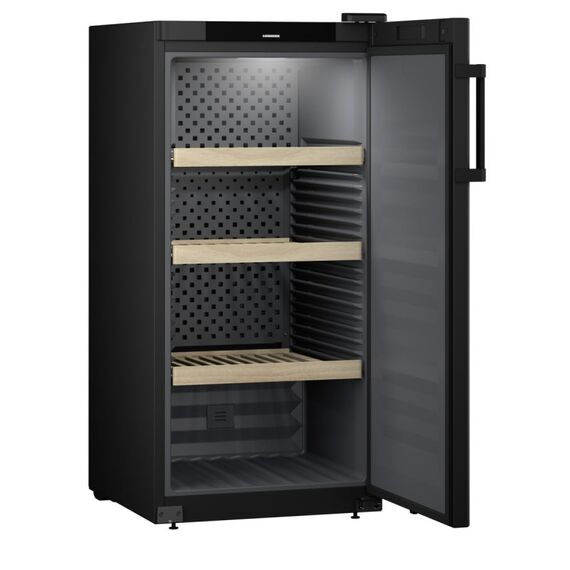 Liebherr WSbl 4201 Thermoelektrische Weinkühler Freistehend Schwarz 141 Flasche(n), 2 image