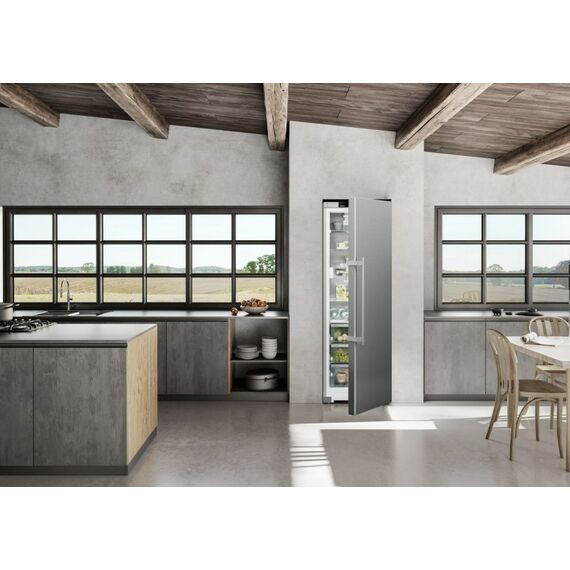 Liebherr RBsdc 525i Prime BioFresh Kühlschrank Freistehend 387 l Silber, 5 image