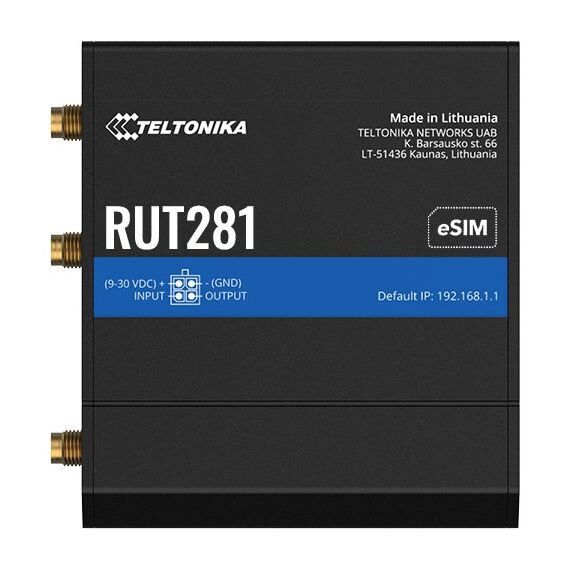 Teltonika RUT281 Router für Mobilfunknetz