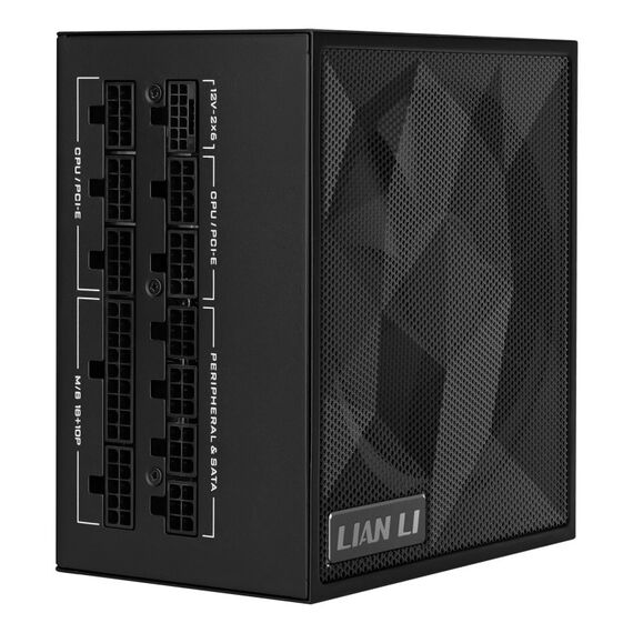 Lian Li SX1000P Netzteil 1000 W 20+4 pin ATX ATX Schwarz, Farbe: Schwarz