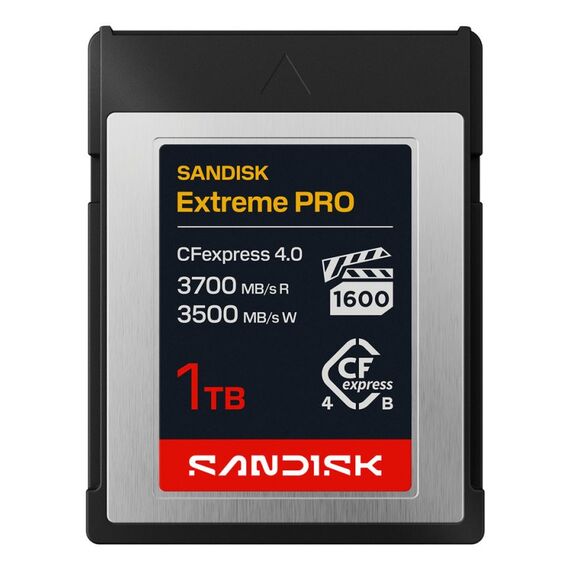 SanDisk Extreme PRO CFexpress 4.0 Type B 1 TB CFexpress Type B, 2 image