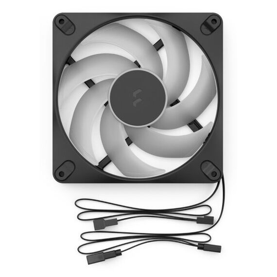 Fractal Design Dynamic 3 – 14 Computergehäuse Ventilator 14 cm Schwarz 1 Stück(e), 2 image