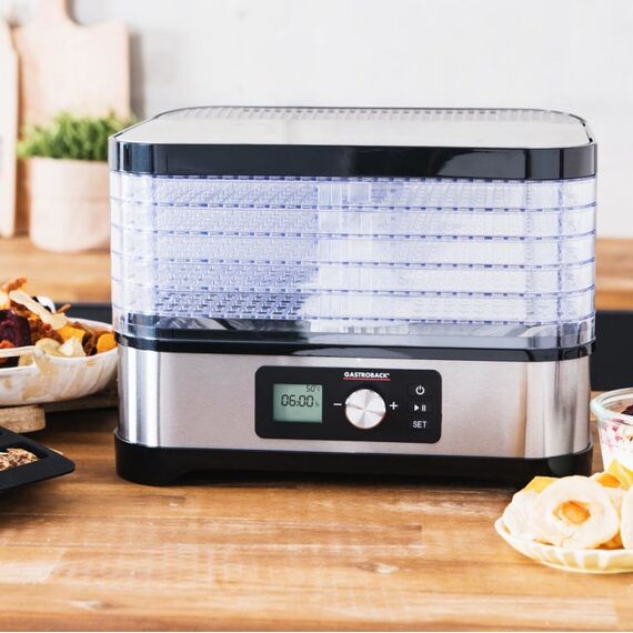 Gastroback Design Natural Plus Schwarz, Edelstahl, Transparent 250 W, 10 image