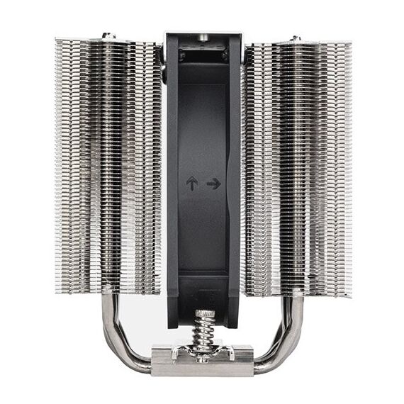 Silverstone XED120S Prozessor Kühlkörper/Radiator 12 cm Silber 1 Stück(e), 2 image