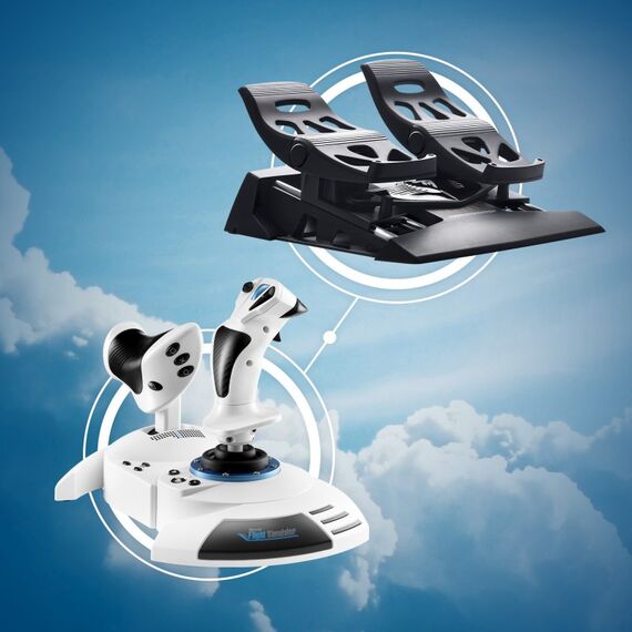 Thrustmaster T.Flight Hotas 5 Microsoft Flight Simulator Edition Weiß USB Flugsimulation Digital PC, PlayStation 5, PlayStation 4, 15 image