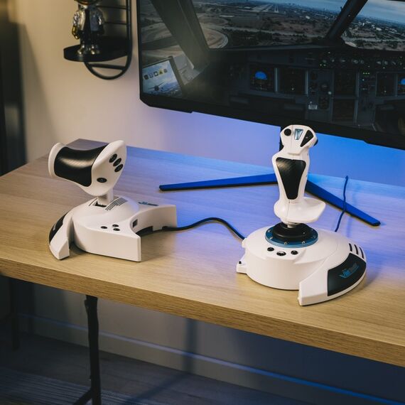 Thrustmaster T.Flight Hotas 5 Microsoft Flight Simulator Edition Weiß USB Flugsimulation Digital PC, PlayStation 5, PlayStation 4, 16 image