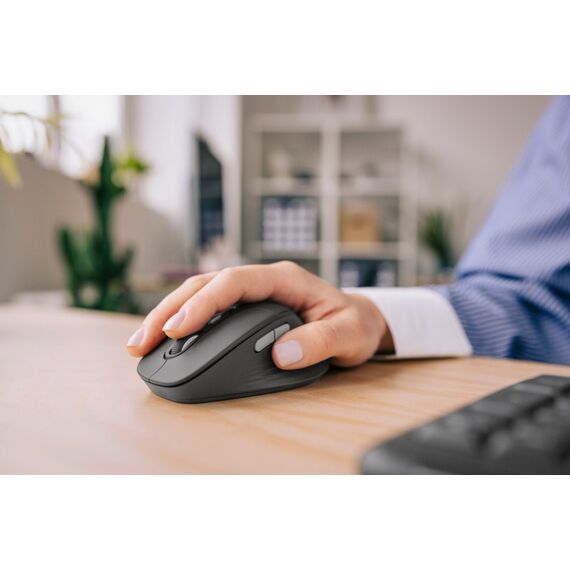 Logitech Signature Comfort Plus M850 L Maus Universal Rechts RF Wireless + Bluetooth Optisch 4000 DPI, 5 image