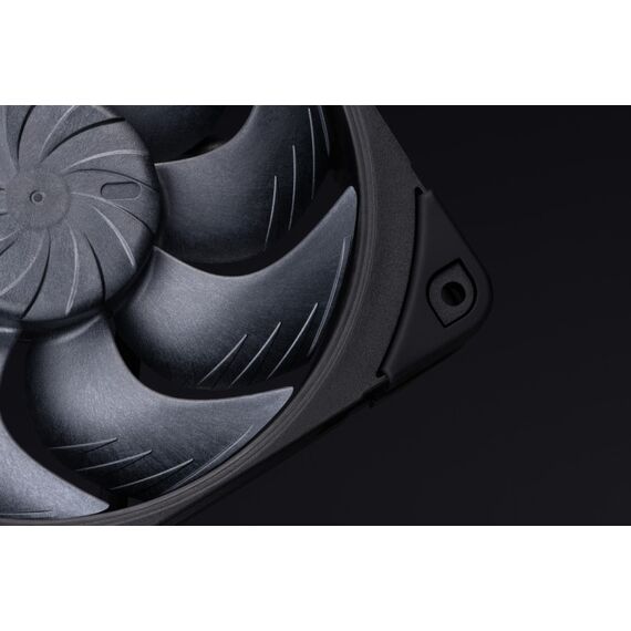 Noctua NF-A12x25 G2 PWM Sx2-PP chromax.black Computergehäuse Ventilator 12 cm Schwarz 2 Stück(e), 4 image