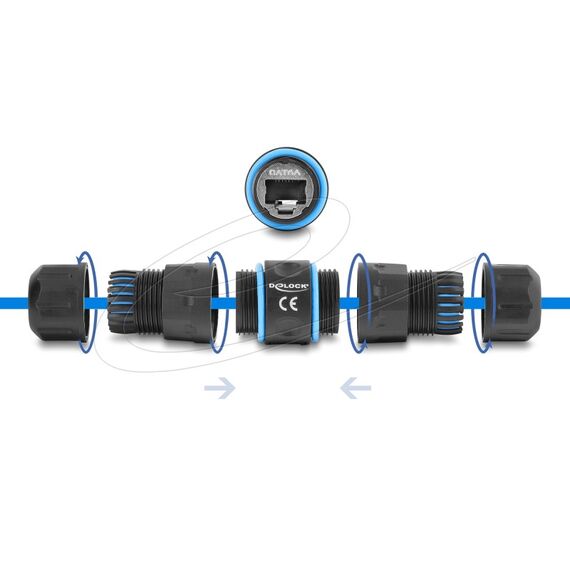 DeLOCK 90658 Keystone-Modul, 2 image
