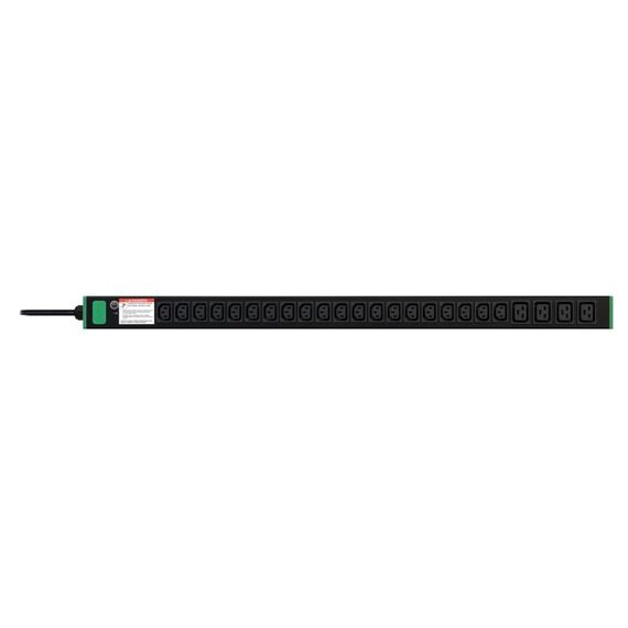 APC Easy Rack PDU, Basic, vertikal, 1-phasig, 3,7 kW, 230 V, 16 A, 20 x C13- und 4 x C19-Steckdosen, IEC60309-Stecker, 3 image