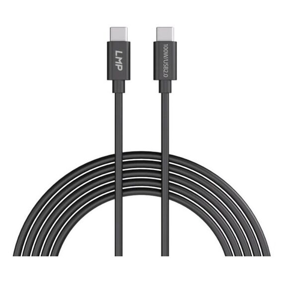 LMP 27640 USB Kabel USB 2.0 0,3 m USB C 100 W Schwarz