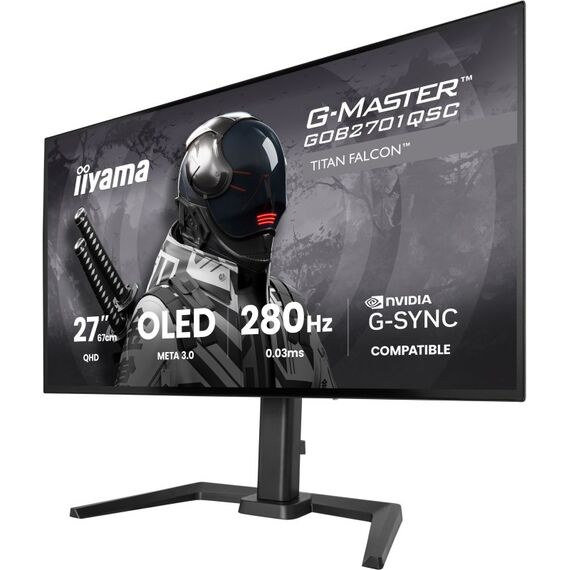 iiyama G-MASTER GOB2701QSC-B1 Computerbildschirm 68,6 cm (27") 2560 x 1440 Pixel 2K Ultra HD OLED Schwarz, 4 image