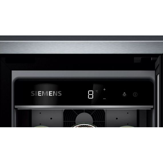Siemens iQ500 KU20WVHF0 Weinkühler Weinkühler mit Kompressor Integriert Schwarz 21 Flasche(n), 3 image