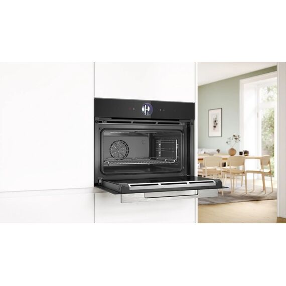 Bosch Serie 8 CSG7361B1 Dampfgarer Medium Schwarz Berührung, 4 image