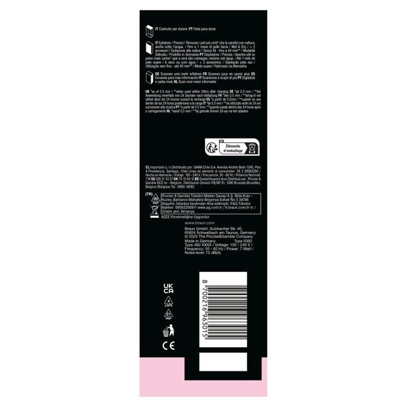 Braun Silk-épil 5 Silk-epil 5 SE 5-011 28 Pinzette Weiß, 3 image