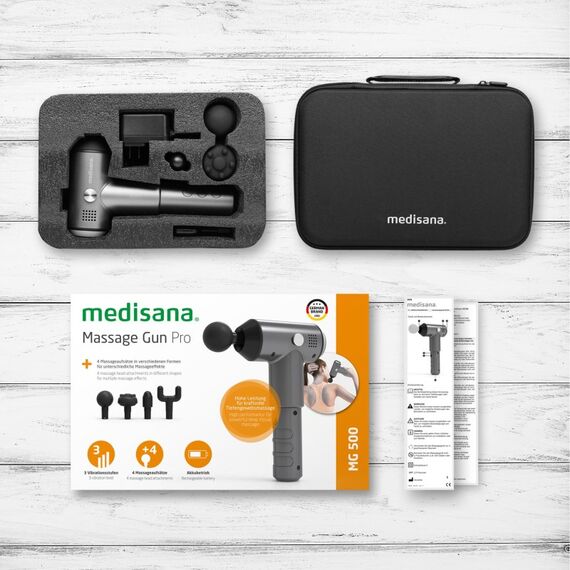 Medisana MG 500 Massagegerät Universal Schwarz, Grau, 4 image