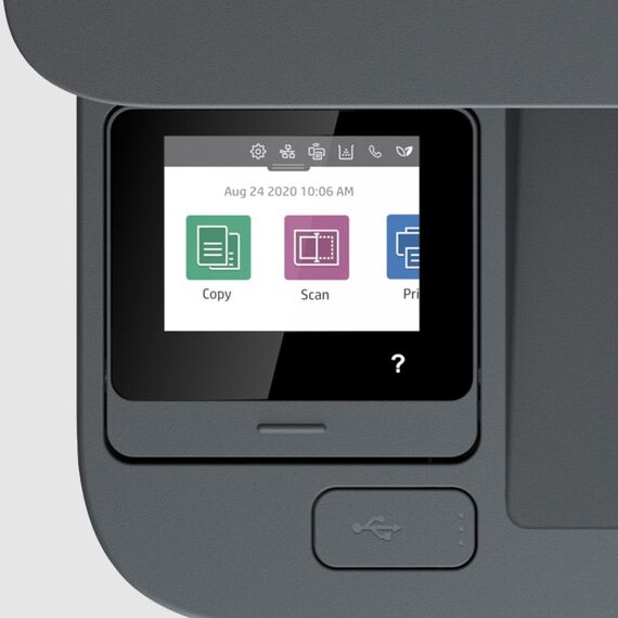 HP LaserJet Pro 3102fdw Wireless Multifunction Schwarzweiß Drucker, Kopierer, Scanner; Duplex, 8 image
