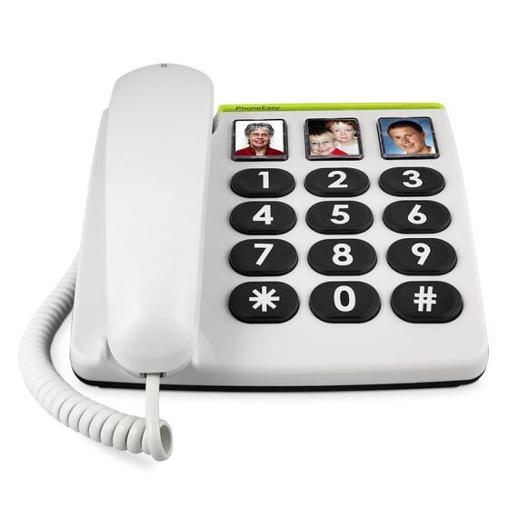 Doro PhoneEasy 331PH Analoges Telefon Weiß