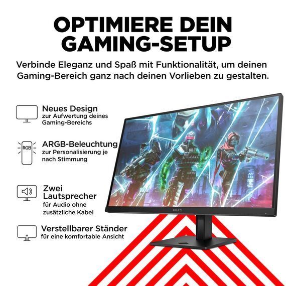 OMEN by HP 27 Zoll FHD 240 Hz Gaming-Monitor – OMEN 27s, 5 image