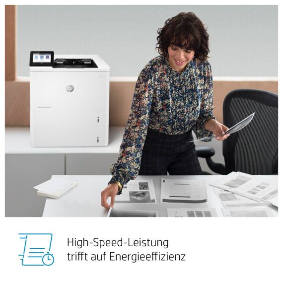 HP LaserJet Enterprise M611dn Schwarzweiß Drucker, Nur Ethernet; Duplex, 8 image
