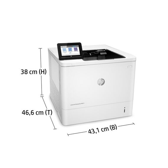 HP LaserJet Enterprise M612dn Schwarzweiß Drucker, Nur Ethernet; Duplex, 6 image