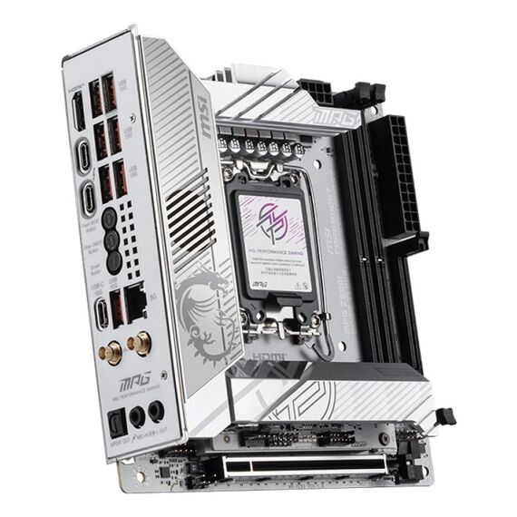 MSI MPG Z890I EDGE TI WIFI Motherboard Intel Z890 LGA 1851 (Socket V1) mini ITX, 4 image