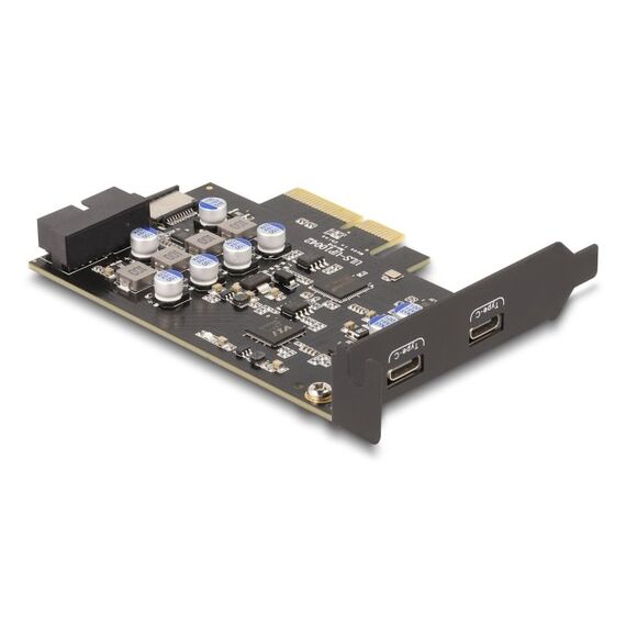 DeLOCK 90345 Schnittstellenkarte/Adapter Eingebaut USB Typ-C, 3 image