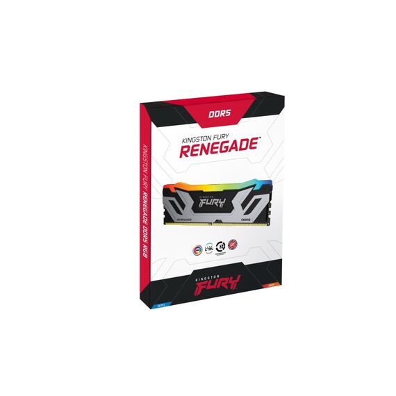 Kingston Technology FURY 24GB 8400MT/s DDR5 CL40 CUDIMM Renegade RGB Silver XMP, 5 image