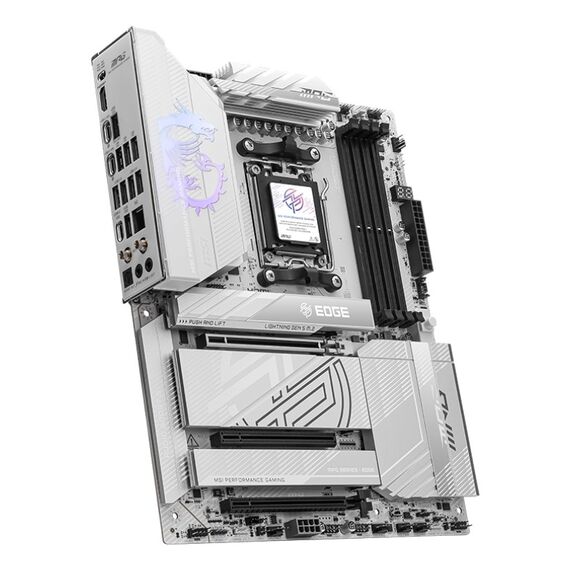 MSI MPG X870E EDGE TI WIFI Motherboard AMD X870E Sockel AM5 ATX, 4 image