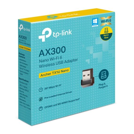 TP-Link AX300 WLAN 287 Mbit/s, 4 image