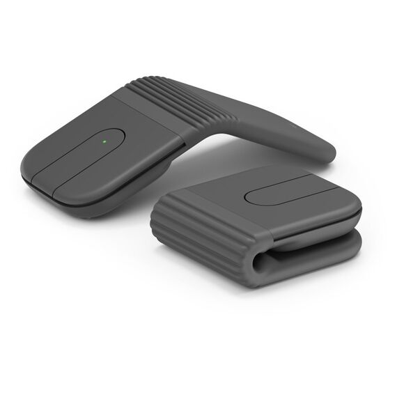 Logitech Mobi Fold Maus Reisen Beidhändig RF Wireless + Bluetooth Optisch 4000 DPI
