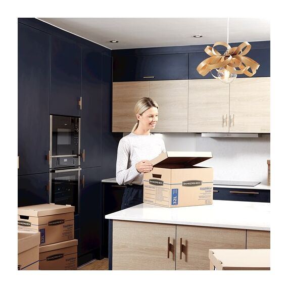 Fellowes SmoothMove™ Umzugsbox 26x32x37 cm (32L), 4 image