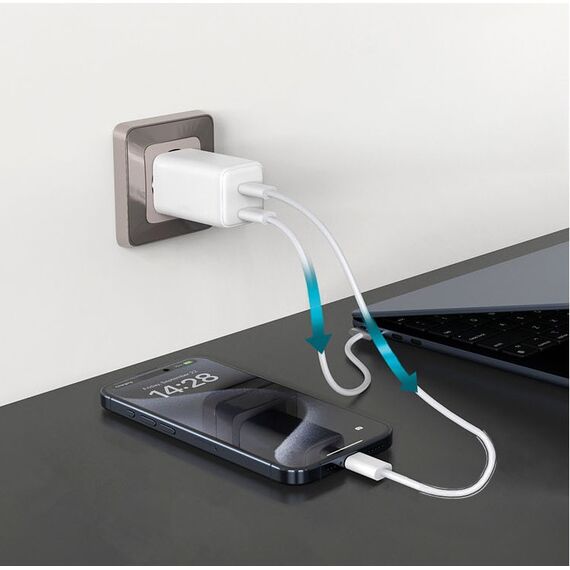 LMP 28320 Ladegerät für Mobilgeräte Universal Weiß AC Schnellladung Drinnen, 6 image