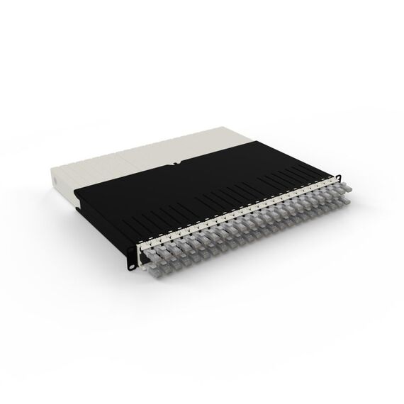 PATCHBOX .one / 8RU / UTP / Grey, Farbe: Grau, Länge: 0,8 m