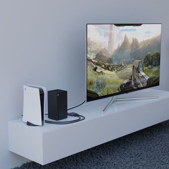 Marmitek Connect 720 - HDMI Switch 8K 60Hz - 4K 120Hz - HDMI 2.1 - 2 Eingänge / 1 Ausgang, 3 image