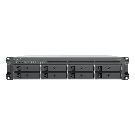 Synology RackStation RS1226RP+ NAS & Speicherserver Rack (2U) AMD Ryzen V1500B 4 GB DDR4 0 TB Synology DSM Schwarz