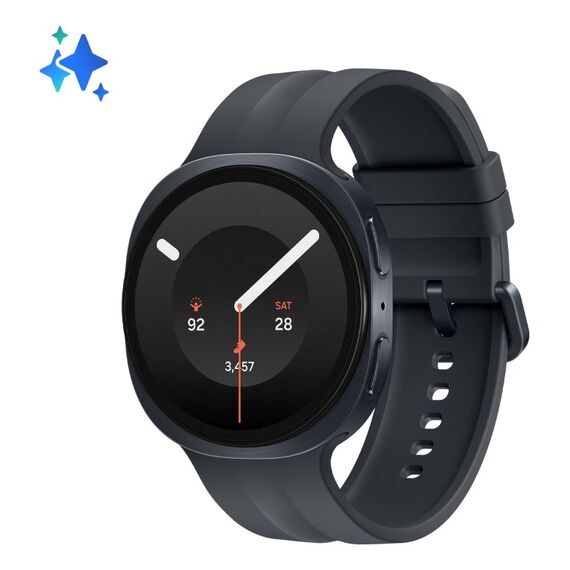 Samsung Galaxy Watch9 3,81 cm (1.5") AMOLED 44 mm Digital 480 x 480 Pixel Touchscreen Graphit WLAN GPS